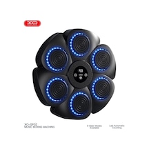 Duvara Monte Müzikli Akıllı Boks Antrenman Makinesi Rgb Işıklı Boks Hedefi + 2 Eldiven