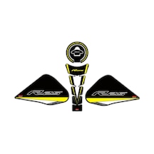 Gp Kompozit Yamaha R25 2015-2018 Uyumlu Tank Pad Seti Sarı