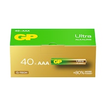 Batteries G-tech Ultra Alkalin İnce Lr03 - Aaa Boy 1.5v Pil 40'lı Kutu
