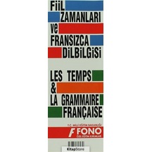 Fransızca Fiil  Zamanları ve Dilbilgisi Tablosu- Fono Yayınları