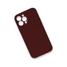 Apple iPhone  Uyumlu-  13 Pro Kılıf Lansman Legant Silikon - Bordo