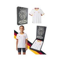 Gs Frm 046 785005 Galatasaray Orjinal Lisanslı Puma 2026/2027 Alternatif Beyaz Çocuk Forma Lazer Baskılı Hediye Kutu