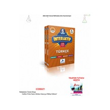 Paraf 6. Sınıf İnteraktif Türkçe Etkinlik Çalışma Kitabı