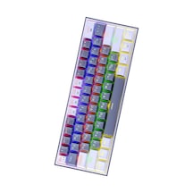 Masada Yer Kaplamayan Küçük Boy Kablosuz Mekanik Klavye Çoklu Işık Modlu Mekanik Klavye Gamer