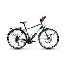 Carraro Cr-t Trip V Fren Cues 18 Vites 28 Jant Özel Seri Bisiklet Koyu Yeşil Beyaz 54 Kadro