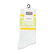 Jack&jones Jaclogo Strıpe Tennıs Sock 12250750 Yeşil 001
