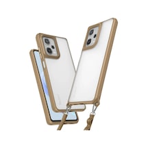Newface - 150 - Xiaomi Redmi Note 12 Pro 5g Kılıf Penta Silikon Kılıf - - Kmrsfres - Çöl Titanyum