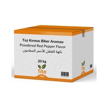 Toz Kırmızı Biber Aroması 20 Kg