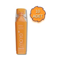 Gıpta Glow Kesik Uç Neon Turuncu Fosforlu Kalem 10 Adet Turuncu