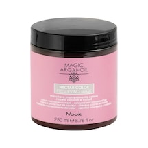 Nook Nectar Color Boyalı Saçlar İçin Onarıcı Argan Yağlı Renk Koruyucu Saç Maskesi 250ml