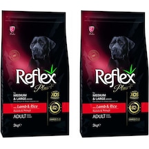 Reflex Plus Kuzu Etli Yetişkin Köpek Maması 2 x 3 KG