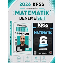 Retro 2026 Kpss Matematik Deneme & Kpss Matematik 6 Deneme Evp Akademi Seti