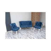 Trendy Home Su Yeşili Çay Seti Koltuk Takımı, Salon, Balkon, 2+1+1 Diğer
