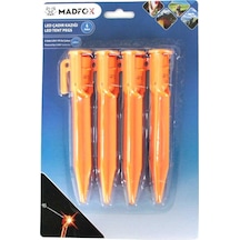 Madfox Led işıklı Çadır Kazığı 15cm 4p Çok Renkli