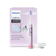 Philips Sonicare Advancedclean Sınırlı Üretim Elektrikli Diş Fırçası - Akıllı Ekran, Basınç Sensörü, Fırça Başlığı Değiştirme Hatırlatıcısı, 5 Fırçalama Modu Ve Smartimer, Pembe, Model Hx3792/12
