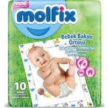 Molfix Bebek Bakım Örtüsü 60x60 Cm 10'lu