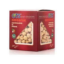 Ots Organik Kavrulmuş İç Fındık 200 gr (Organik Sertifikalı, Pestisit Analizli)