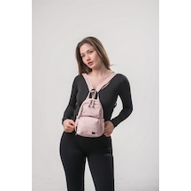 Ççs 18133 Kadın Sırt Ve Çapraz Çanta Pudra