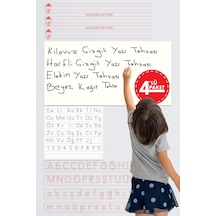 Ilkokul 1.Sınıf Için Yazı Tahtası Eğitim Seti Akıllı Kağıt Tahta