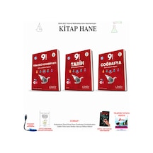Limit 9. Sınıf Edebiyat Tarih Coğrafya Konu Anlatım 3 Kitap Seti