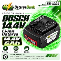 Bosch 14.4v 6.0ah Li-ıon Akü Bat607 Bat607g Bat614 Uyumlu