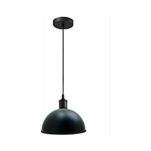 Retro Siyah Metal Sarkıtavize 30 Cm En Siyah