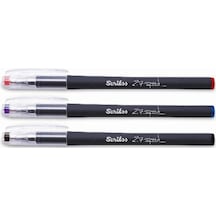 Scrikss Tükenmez Kalem Z7 Speed Jel 0.7 Mm Mavi 12 Li Çok Renkli
