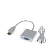 Hdmi To Vga Ses Aktarim Dahil - Hdmi To Vga Çevirici Dönüştürücü