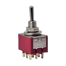 Ic-148b Toggle Switch On-off-on Ø6mm Mts-303