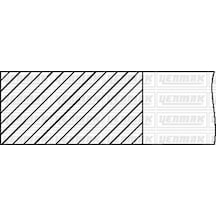 YENMAK 91-09160-000 Segman 88.00 Mm 1.75×2X4 ( Renault : Manager 2.0 Concorde ) 7701467667 9109160000 (WT212977) (Fiyat:4 Adet İçindir)
