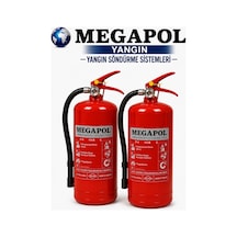 6 Kg 2 Adet Yangın Söndürme Cihazı, Yangın Tüpü, Yangın Sömürücü, Yangın Söndürme Tüpü. Yangın Söndürme Cihazları