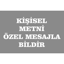 Kişiye Özel Pvc Tabela Levha Reklam Yazı 30x20 Cm