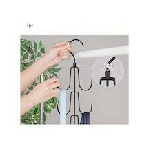 Dashanshop Siyah 1 Adet Çok Katlı Çanta Askısı Kaktüs Tasarımı Dayanıklı Dolap Organizatörü siyah