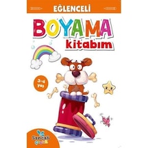 Eğlenceli Boyama Kitabım - Turuncu Kitap- Sancak Çocuk