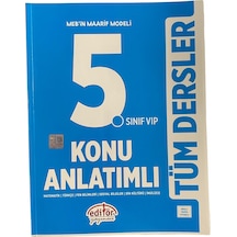 5. Sınıf Tüm Dersler Konu Anlatımı Vip Mavi