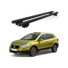 Kanca Suziki Sx4 S-cross 2013 Ve Sonrası Uyumlu Siyah Kilitli Ara Atkı 110cm Port Bagaj Tavan Barı