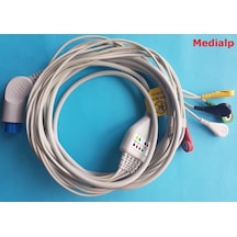 Datex Ohmeda Ekg Kablosu 5 Lead Çıtçıt ve Klips Uçlu