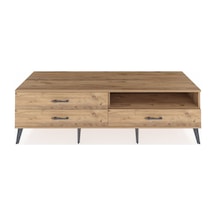 Kronos Tv Ünitesi Tek Raflı 3 Çekmeceli 176x59x51 Çam-çam/çam Atlas Çam/atlas Çam