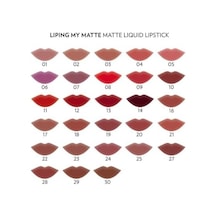 Liping My Likit Ruj No: 24 - Suya Dayanıklı Ultra Mat Ruj Diğer