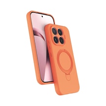 Xiaomi Mi 17t Regal Magsafe Standlı Kapak - Turuncu