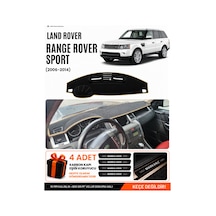 Land Rover Range Rover Sport 2005-2013 Uyumlu Torpido Örtüsü, Torpido Kılıfı - Siyah-bej - Lr004
