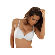 Le Jardin Desire Beyaz Destekli Dolgulu Push Up Basic Mikro Sütyen Beyaz