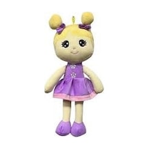Jasper Toys Peluş Prenses Bebek 40 Cm Mor