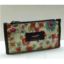 Jacbag Duplex Kalem Kutusu Çiçek Desenli