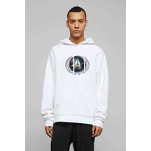 Star Trek Emblem Berenice Elenc Baskılı Beyaz Erkek Örme Sweat (531034842)