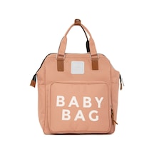 Bagmori Baby Bag Baskılı Cepli Anne Bebek Bakım Sırt  Çantası
