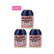 3 Adet Altınbaşak Oya Ve Dantel İpi 20 Gr - Royaleks - No: 530 Çok Renkli