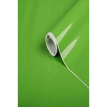 Parlak Yeşil Yapışkanlı Kaplama Folyosu 122 Cm X 8 Mt