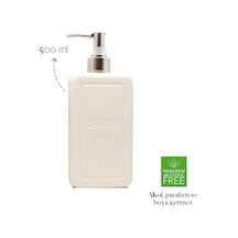 Lexroo Savon Pur Luxury Vegan Sıvı Sabun Beyaz 500 Ml