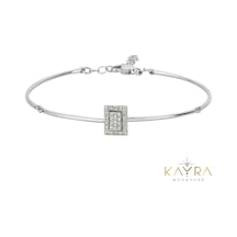 Kayra Mücevher Pırlanta Baget Bileklik Pçb02 Beyaz Altın